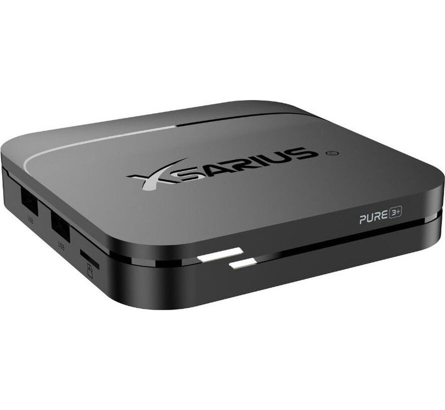 Xsarius Pure 3+ UHD - plus versie - 4K Android 11 Media Player