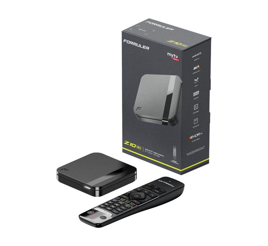 Formuler Z10 NEO Android IPTV mediastreamer NAS client