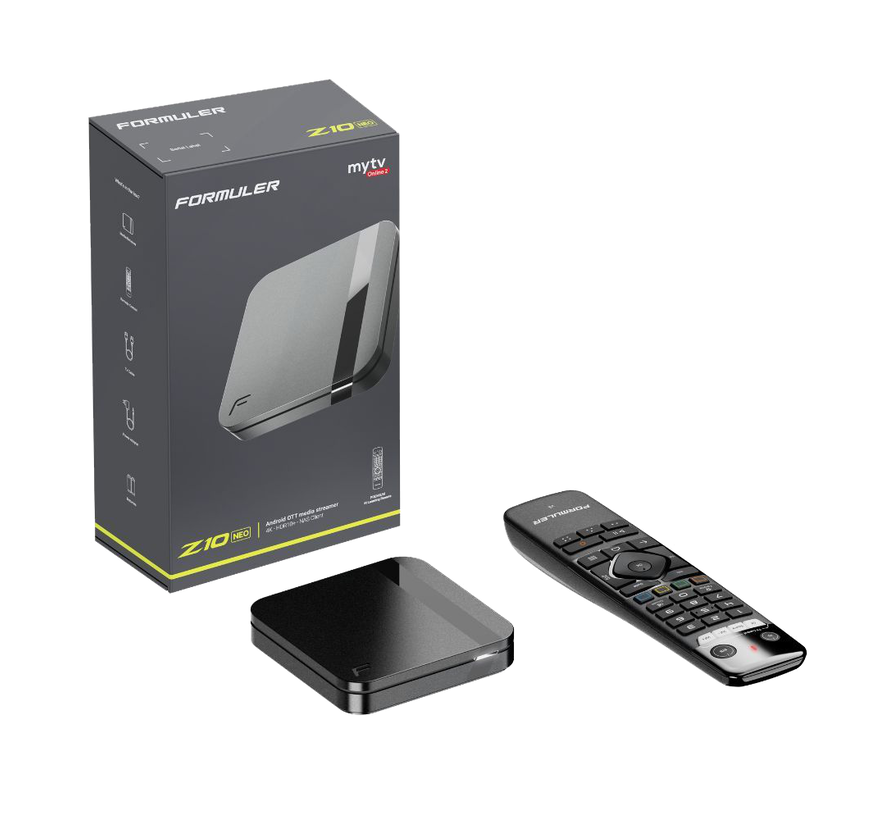 Formuler Z10 NEO Android IPTV mediastreamer NAS client