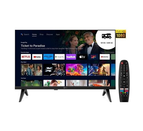 Tele System Telesystem 22" Smart AndroidTV 11- FullHD - TS22FHD SMG14  - 12V & 220V