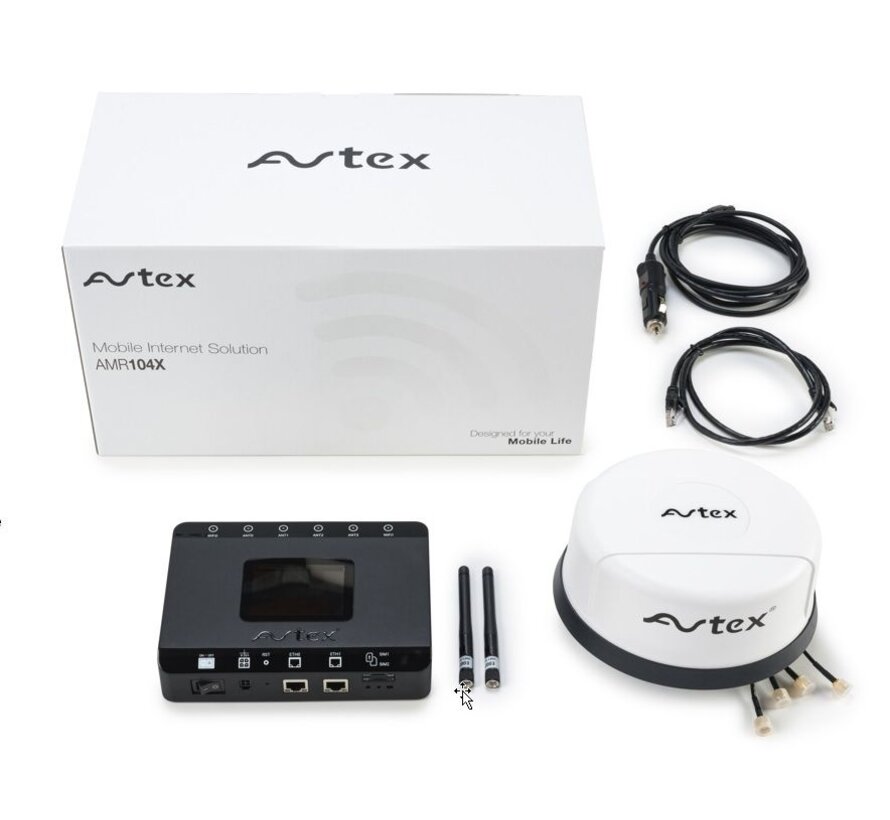 Avtex AMR105X 5G WiFi 6 dualSIM Cat 18/20 Mob.Internetoplossing