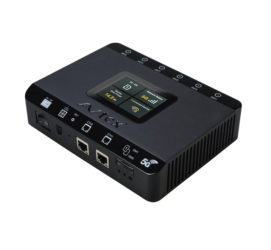 Avtex AMR105X 5G WiFi 6 dualSIM Cat 18/20 Mob.Internetoplossing