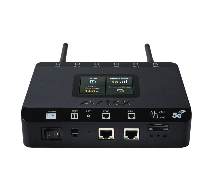 Avtex AMR105X 5G WiFi 6 dualSIM Cat 18/20 Mob.Internetoplossing
