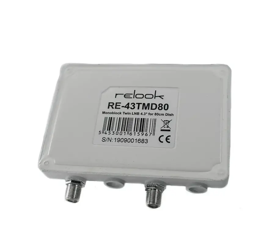 Relook RE-43TMD DUO LNB TWIN 80cm