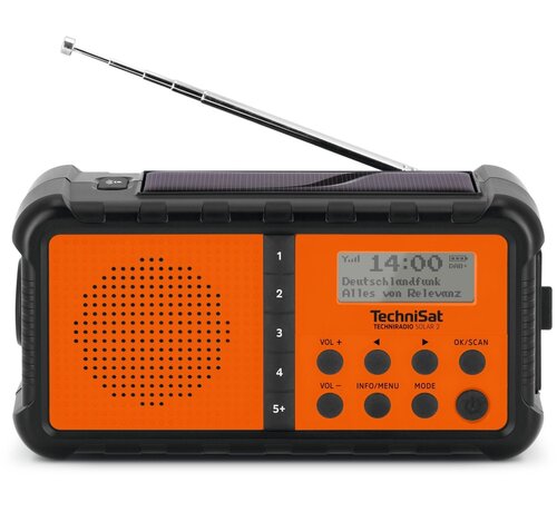 Technisat Technisat TechniRadio Solar 2 - DAB+ / FM noodradio