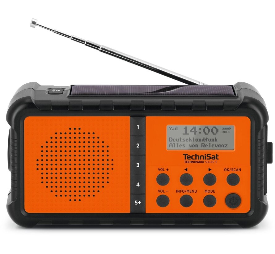 Technisat TechniRadio Solar 2 - DAB+ / FM noodradio
