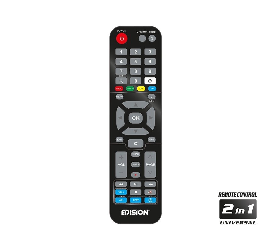 Edision Picco T265 PRO HD - DVB-T2C H.265 HEVC