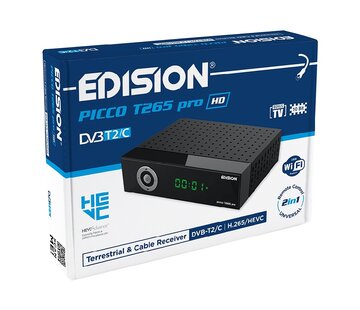 Edision Edision Picco T265 PRO HD -DVB-T2C H.265 HEVC