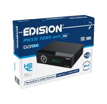 Edision Edision Picco T265 PRO HD -DVB-T2C H.265 HEVC