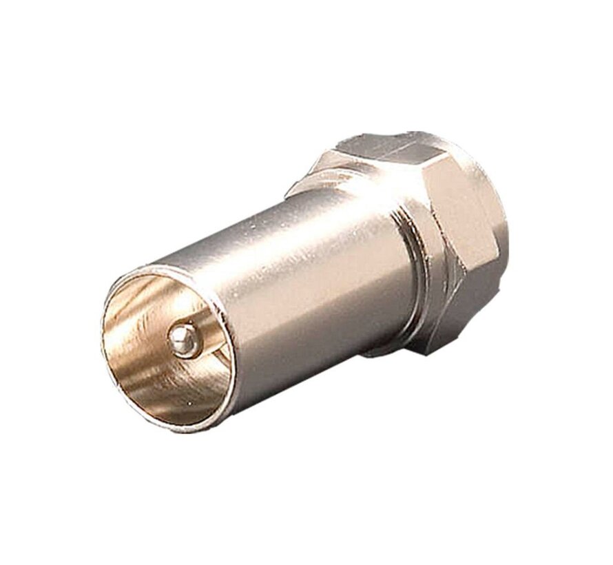 Technetix Connectionset F/IEC 1,5meter + 4 x F/IEC adapter - Ziggo geschikt