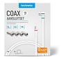 Technetix Connectionset F/IEC 1,5meter + 4 x F/IEC adapter - Ziggo geschikt