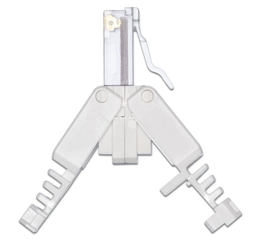 echnetix RJ45-DIY connectoren CAT6 per 2 stuks
