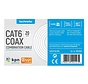 Technetix combikabel: CAT6/C18 - 20 meter CAT6 + Coax RG59T Eca