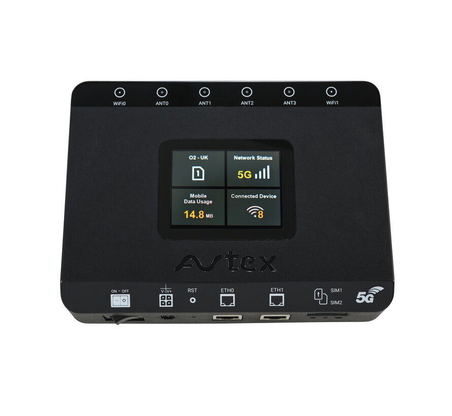 Avtex AMR105X 5G WiFi 6 dualSIM Cat 18/20 Mob.Internetoplossing