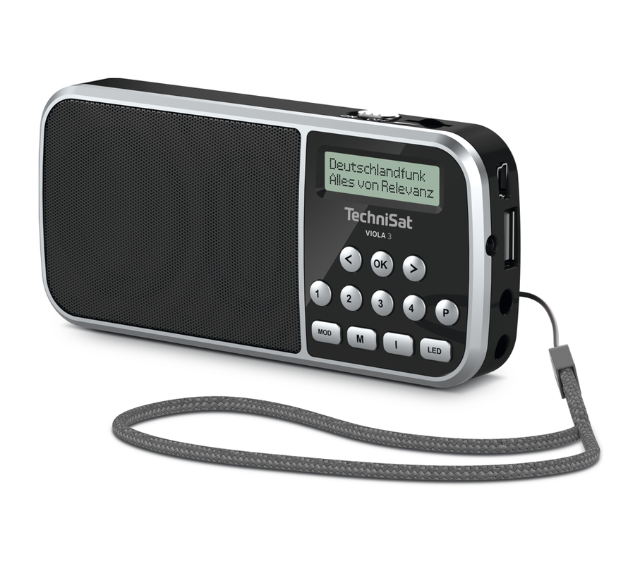 Technisat Viola 3 radio RDS / DAB+ / FM met oplaadbare accu
