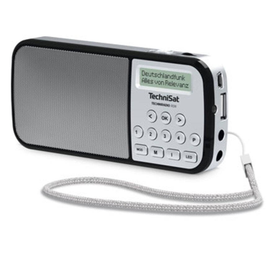 Technisat Viola 3 radio RDS / DAB+ / FM met oplaadbare accu
