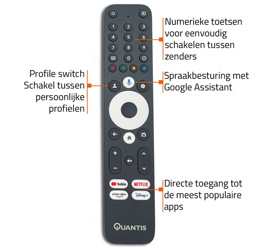 Quantis QE700 4K UHD streaming box