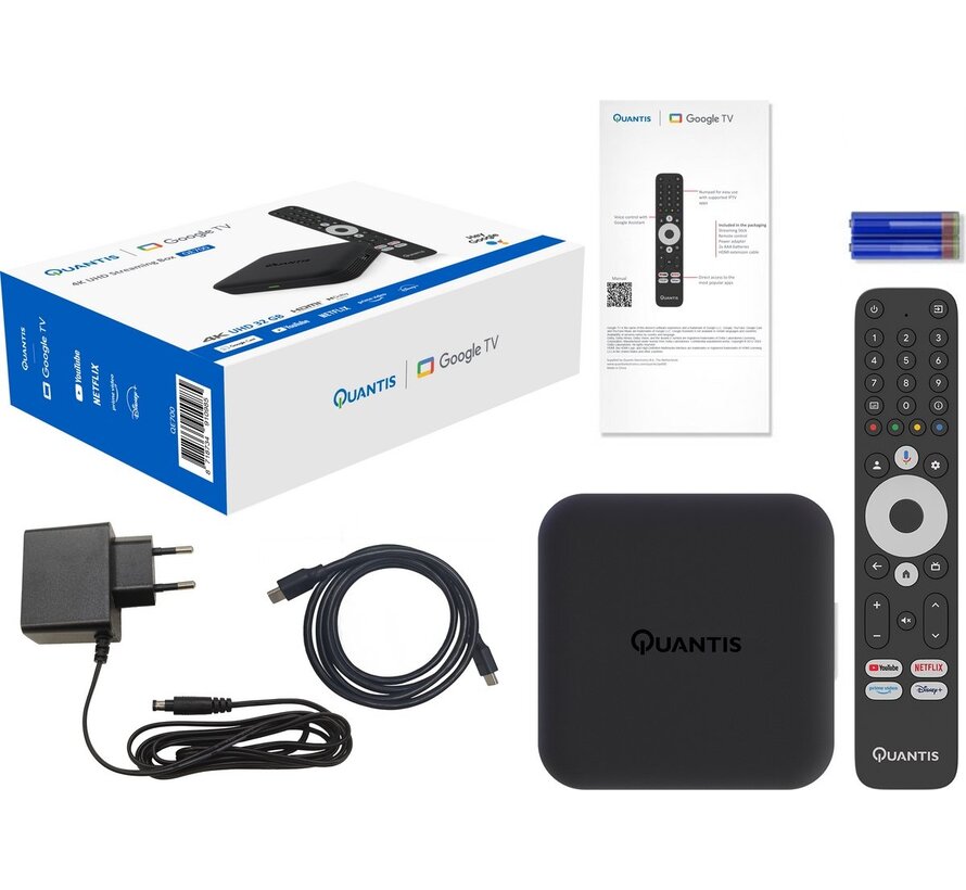 Quantis QE700 4K UHD streaming box