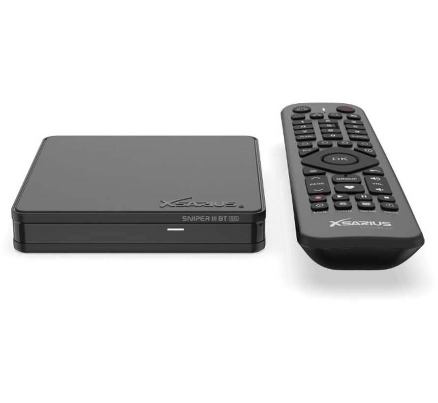 Xsarius Sniper 3 Bluetooth 4K UHD Linux OTT Mediastreamer