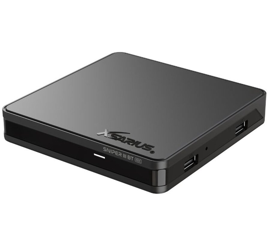 Xsarius Sniper 3 Bluetooth 4K UHD Linux OTT Mediastreamer