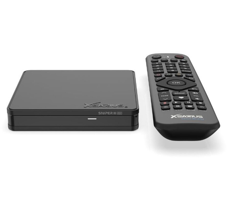 Xsarius Sniper 3 UHD Linux OTT 4K Mediastreamer