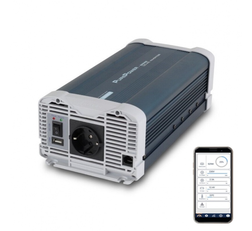 Xenteq Xenteq PPI 600-212CP sinus omvormer 600W (app)