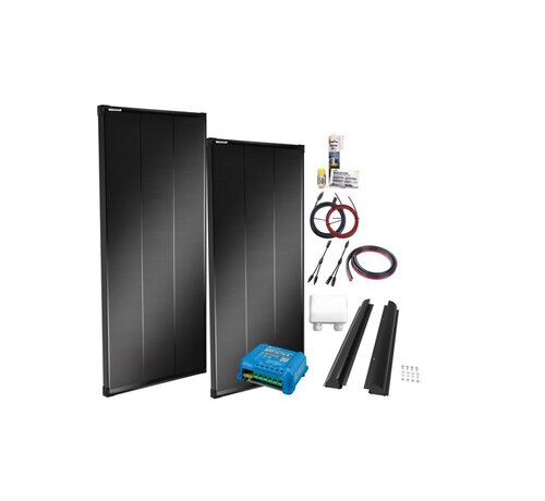 Bente Bente Solarset-6:  2x170Watt + Victron MPPT 100/30 etc.