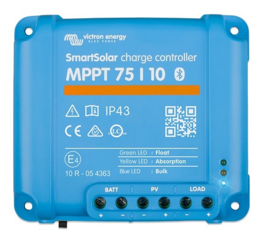 Bente Solarset-3:  1x130Watt + Victron MPPT 75/10 etc.