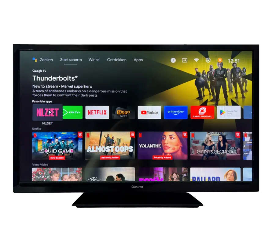 Quantis 24" AndroidTV 12 Volt LED TV - 24HL250A12V