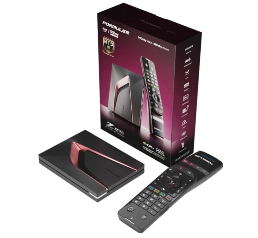 Formuler Z12 Ultra - BT3 - Bluetooth Edition - 4K Android 12 Media Streamer