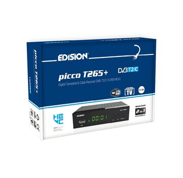 Edision Edision Picco T265+ DVB-T2C H.265 HEVC