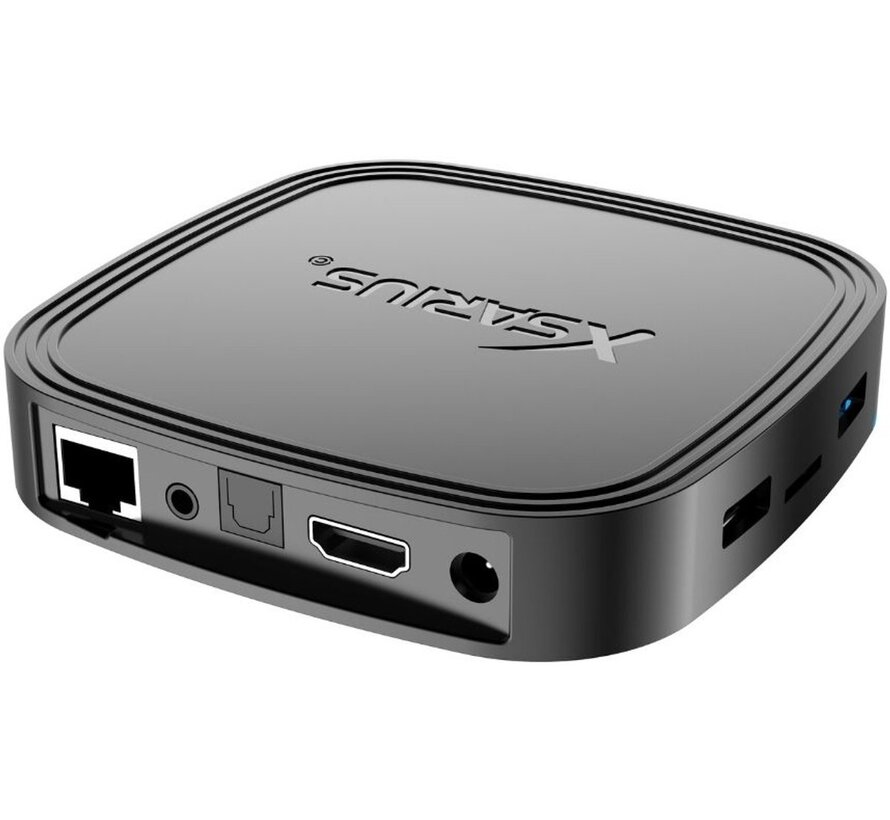 Xsarius Avant 4+ Ultra Black 4K OTT Android 14 Media Streamer
