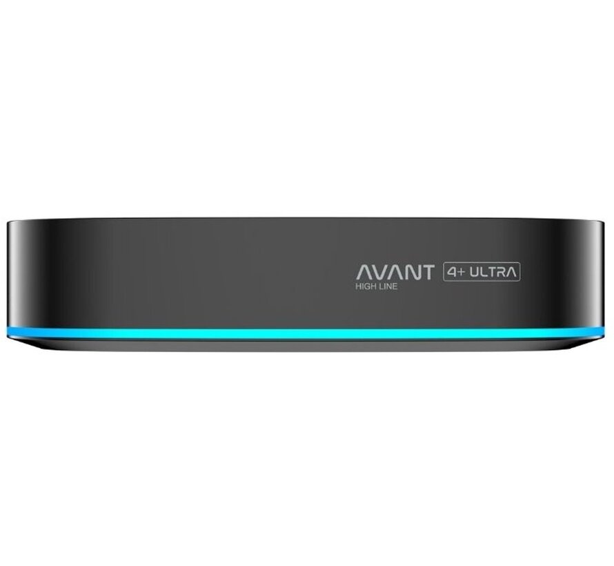 Xsarius Avant 4+ Ultra Black 4K OTT Android 14 Media Streamer