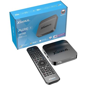 Xsarius Xsarius Pure 4 - UHD 4K Android 14 Media Player