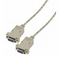 Null modem kabel Female-Female connector 5 meter