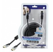 HDMI kabel HQ High Speed met ethernet 5.0 m