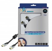 HDMI kabel HQ High Speed met ethernet 15.0 m