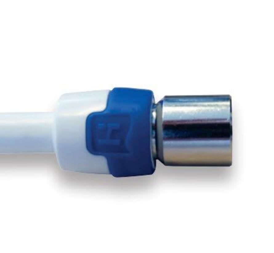 Hirschmann QFC 5 push on F-connector met quickfix