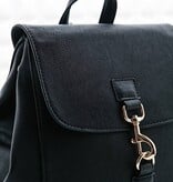 Small black backpack