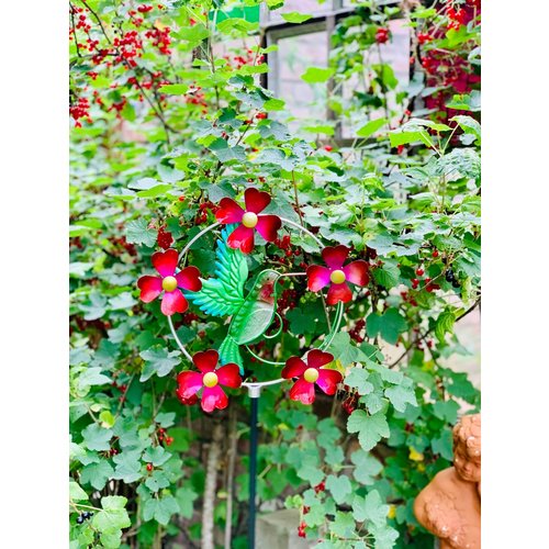 Gartenwindspiel mit beweglichen Blüten 04852 Gartenwindspiel mit beweglichen Blüten 04852