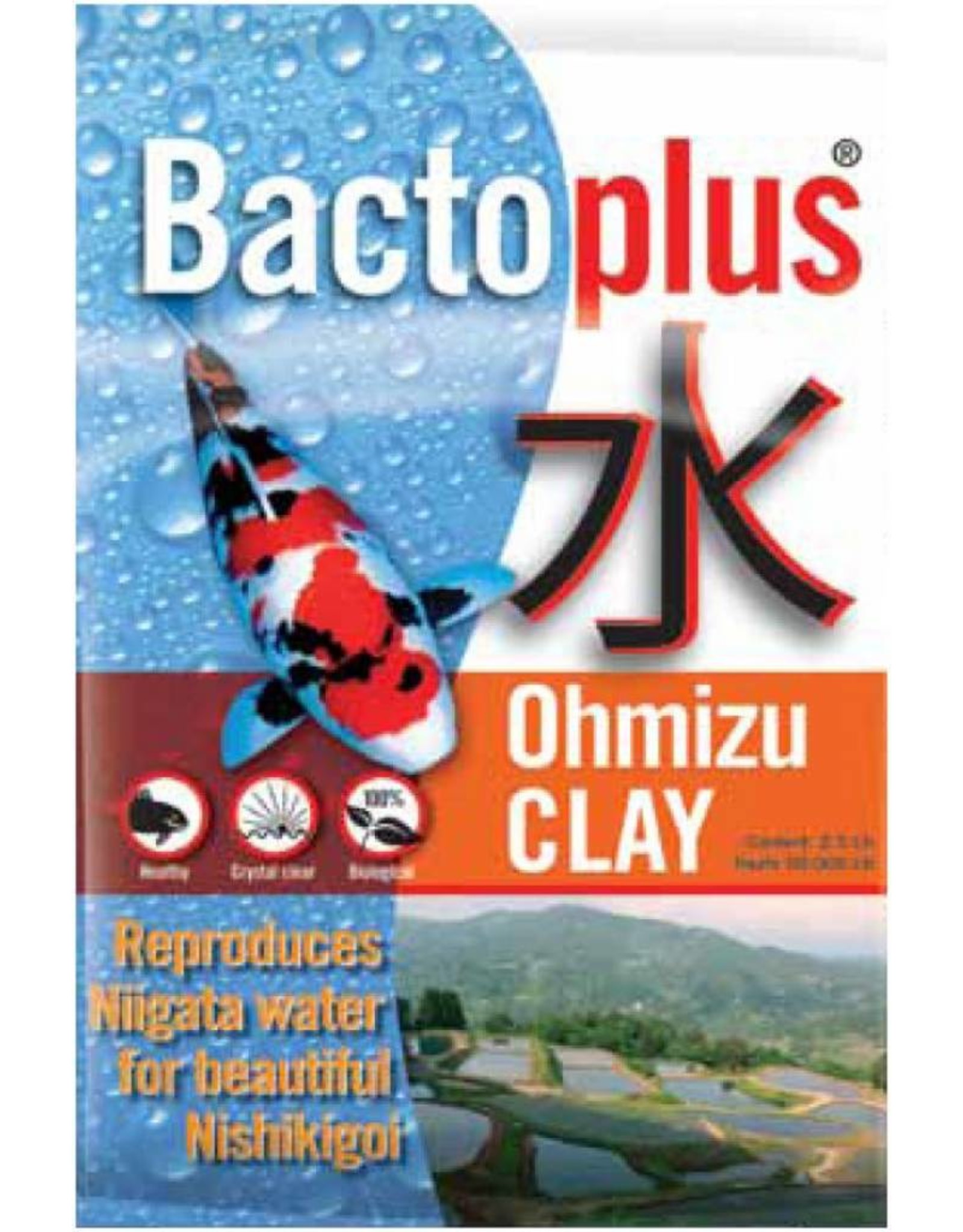 Bactoplus Bactoplus Ohmizu Clay. The secret to fantastic water from Japan.