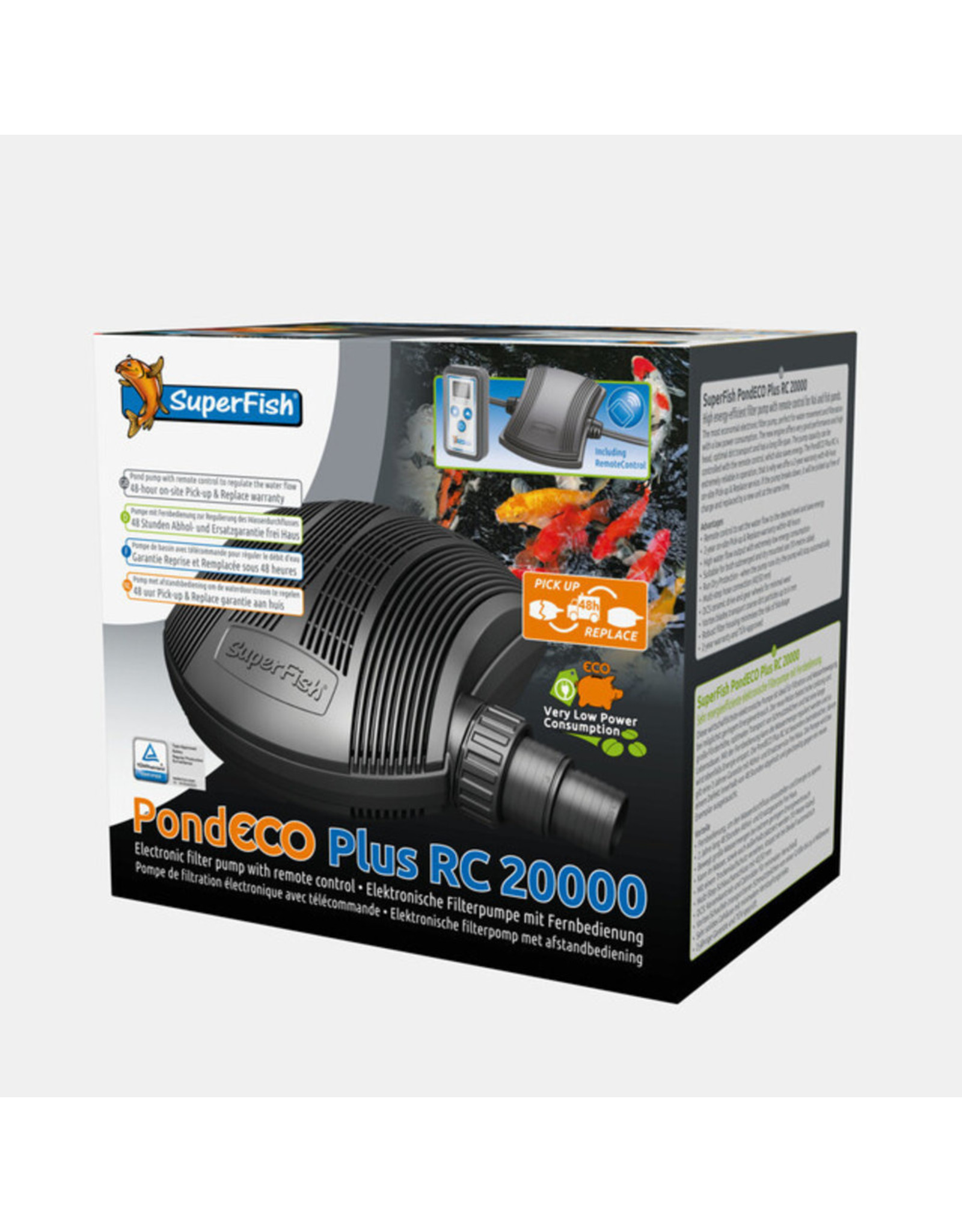 SUPERFISH Superfish Pond ECO Plus RC Pond Pump