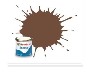 Humbrol 98 Chocolate Matt - 14ml Enamel Paint