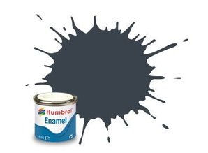 Humbrol 32 Dark Grey Matt - 14ml Enamel Paint