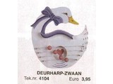 Bouwtekening deurharp zwaan