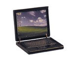 Euromini's Laptop, zwart