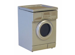 Euromini's Wasmachine, zilvergrijs