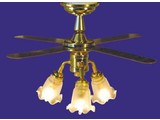 Euromini's Ventilatorlamp, 3-pits tulp