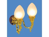 Euromini's Wandlamp, 2-pits "pearl"