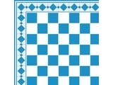 Euromini's Tiles, Light blue & White